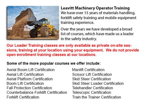 skid steer edmonton training|edmonton forklift training.